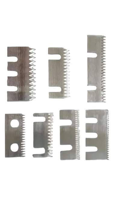 Imagen de cuchillas dentadas de tipo encintadoras